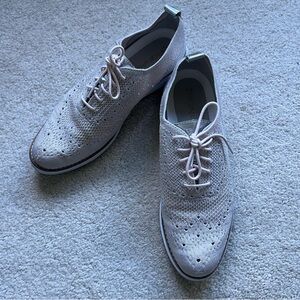 Cole Haan ØriginalGrand Stitchlite Wingtip Oxfords Pink Glitter 9 worn twice